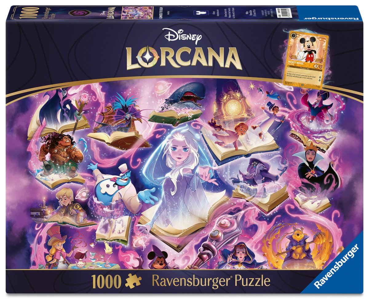 Puzzle Disney Lorcana - Glimmers of the Realm Ametyst 1000 dílků