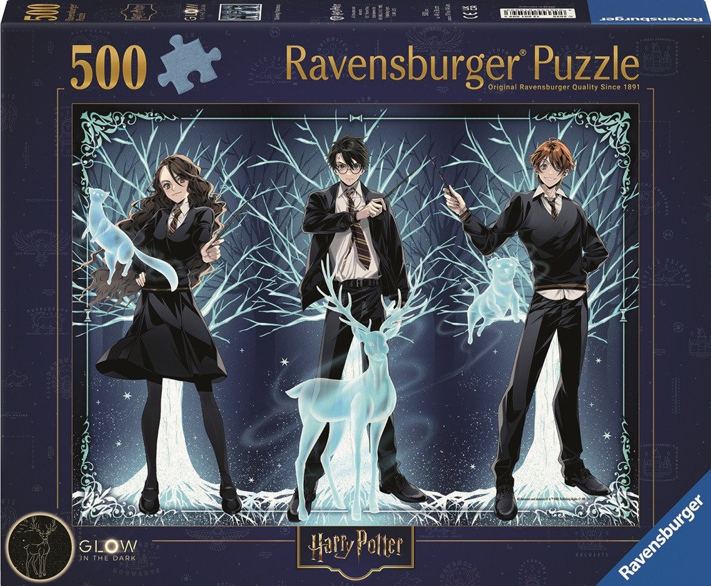 Puzzle Harry Potter Svítící Patron 500 dílků
