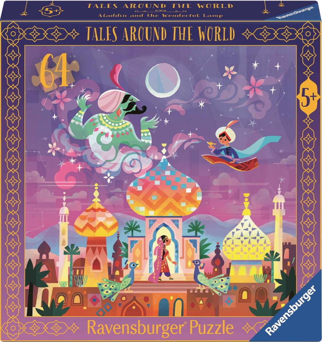 Puzzle Aladin a kouzelná lampa 64 dílků