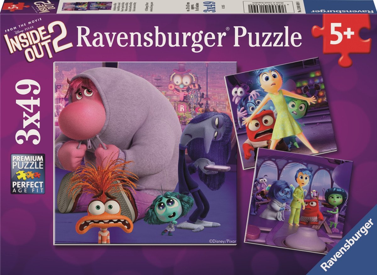 Puzzle V hlavě 2 3x49 dílků