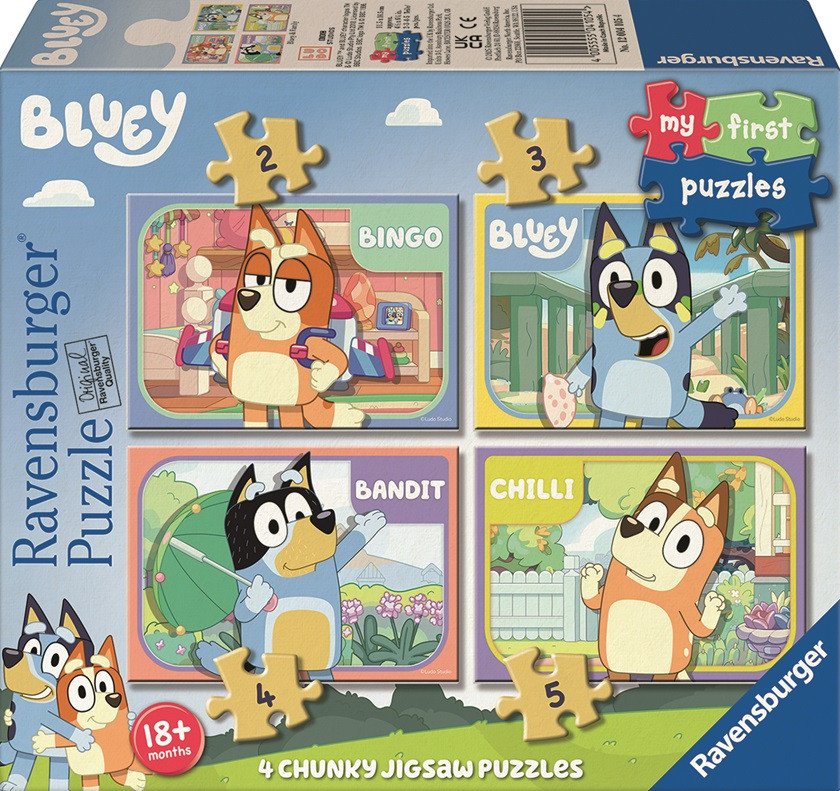 Moje první puzzle Bluey 2345 dílků