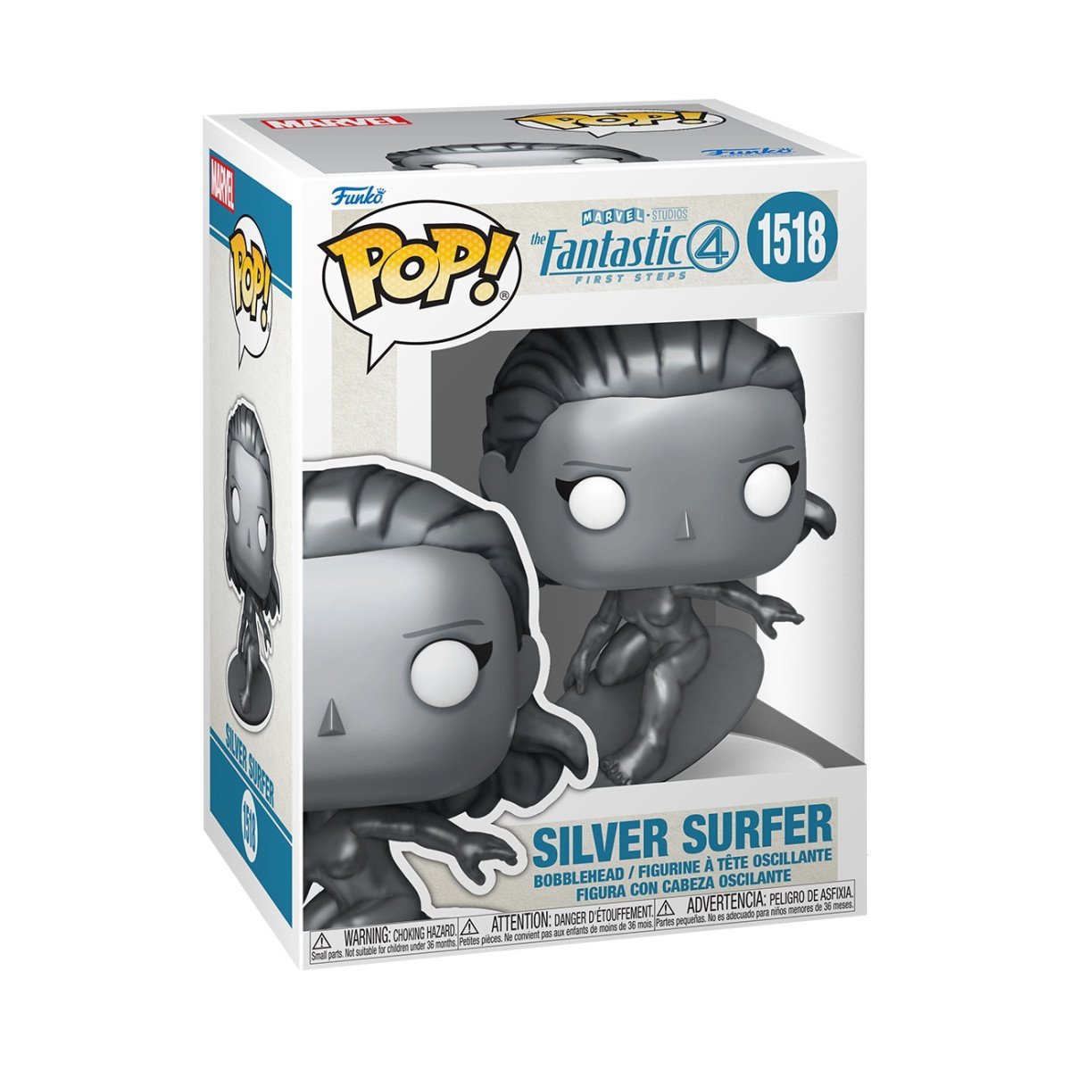 Funko POP Marvel Fantastic Four First Steps - Silver Surfer 1518