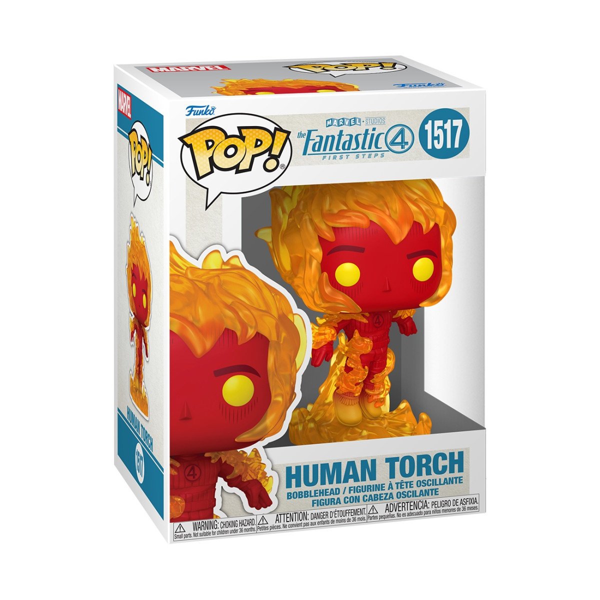 Funko POP Marvel Fantastic Four First Steps - Human Torch 1517