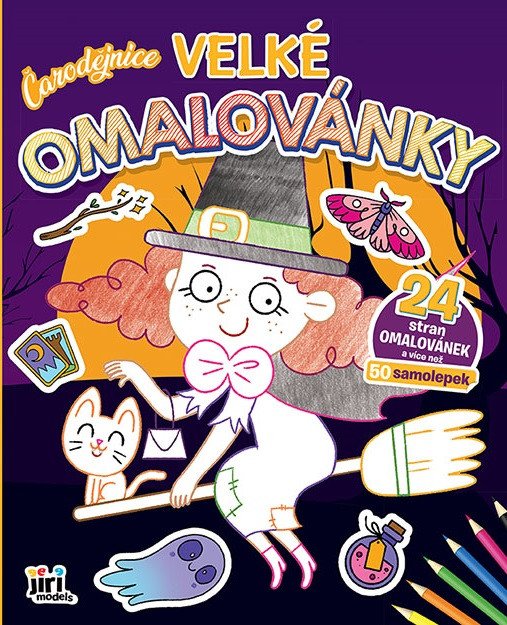 Čarodějnice - Velké omalovánky