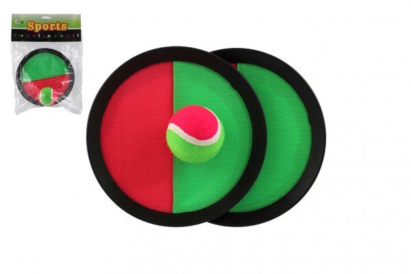 Lambáda Catch ball hra s míčkem 2 barvy v sáčku