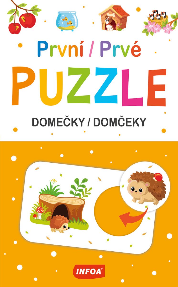První puzzle - Domečky Prvé puzzle - Domčeky