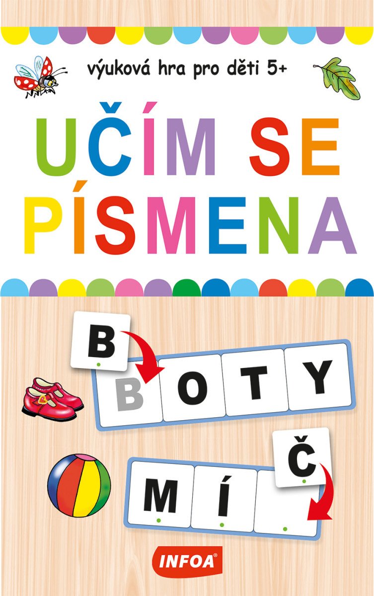 Výuková hra krabička - Učím se písmena