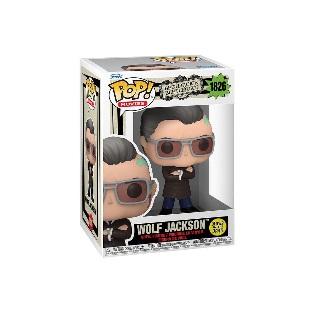 Funko POP Movies Beetlejuice 2 - Wolf Jackson Glows in the Dark 1826