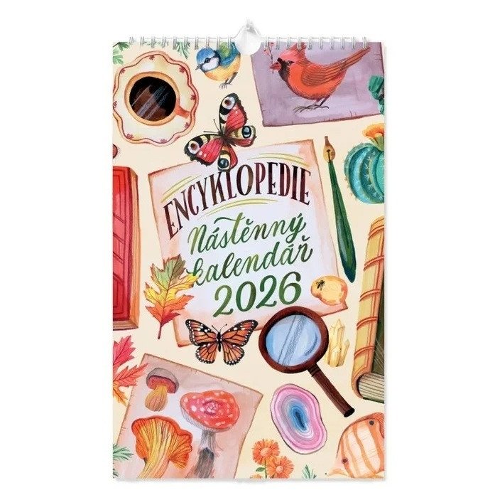 Nástěnný kalendář Encyklopedie 2026