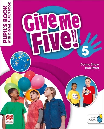 Give Me Five Level 5 Pupils Book with Digital Pupils Book and Navio A