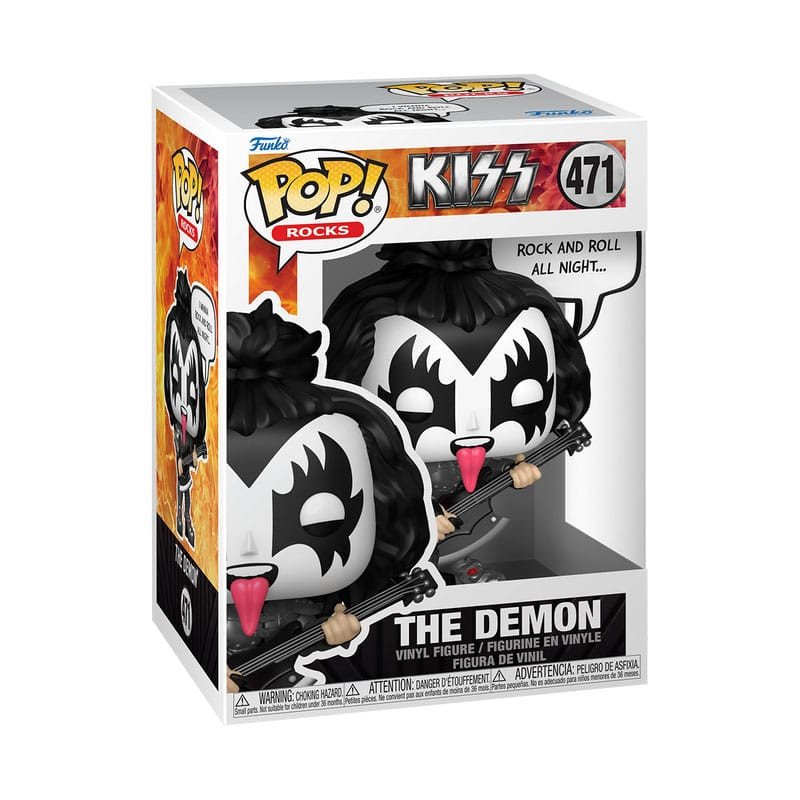 Funko POP Rocks Kiss - The Demon 471