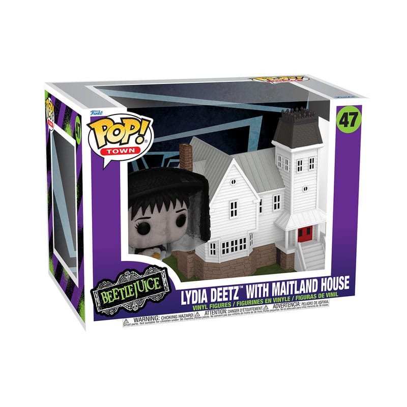 Funko POP Town Beeltejuice - Lydia Deetz with Maitland House 47