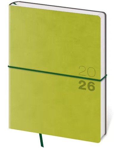 Diář 2026 týdenní B6 Flexio - zelená