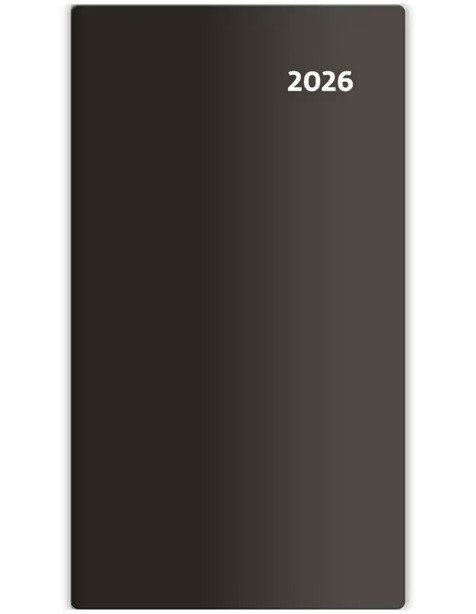 Diář 2026 kapesní - Torino čtrnáctidenní - černá