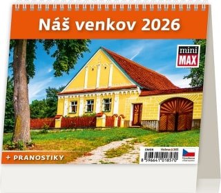 Kalendář stolní 2026 - MiniMax Náš venkov