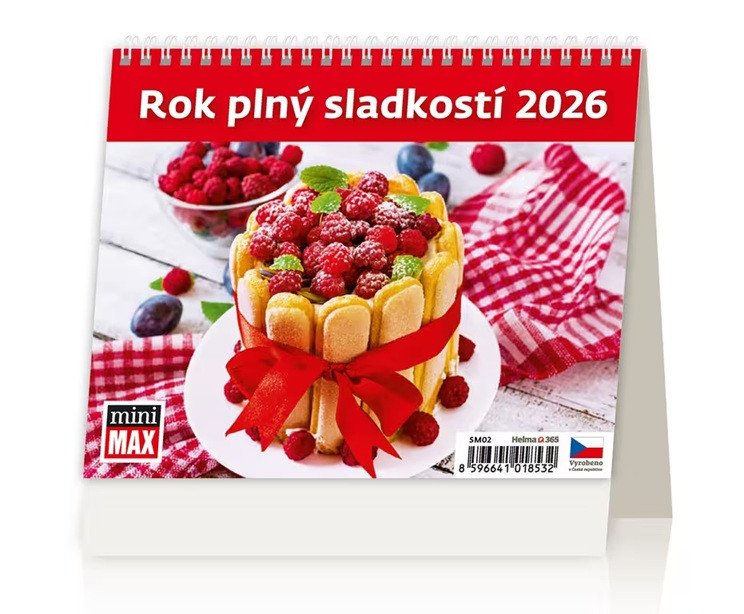 Kalendář stolní 2026 - MiniMax Rok plný sladkostí