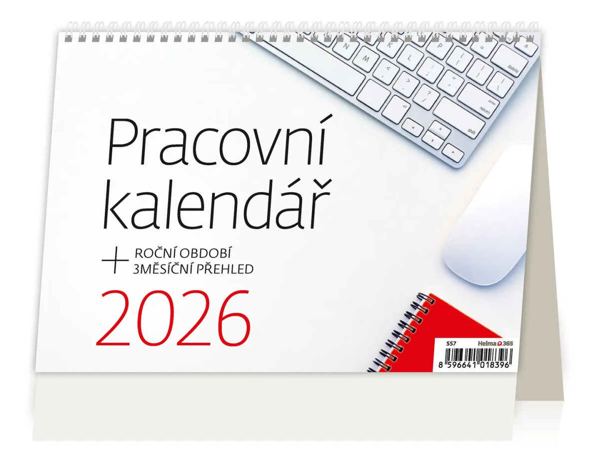 Kalendář stolní 2026 - Pracovní kalendář