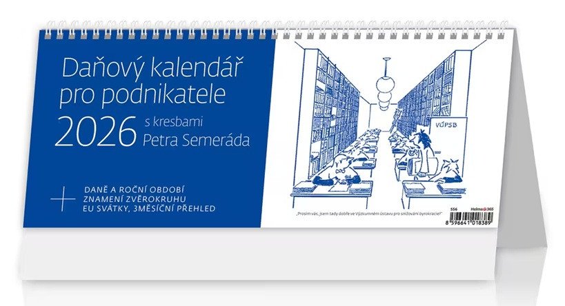 Kalendář stolní 2026 - Daňový kalendář pro podnikatele