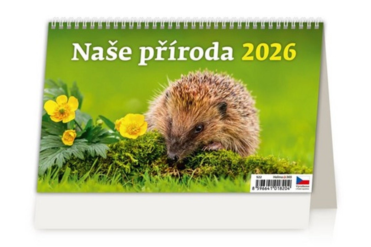 Kalendář stolní 2026 - Naše příroda