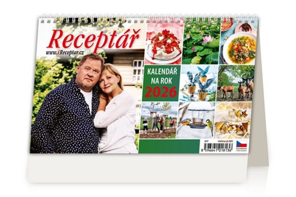 Kalendář stolní 2026 - Receptář