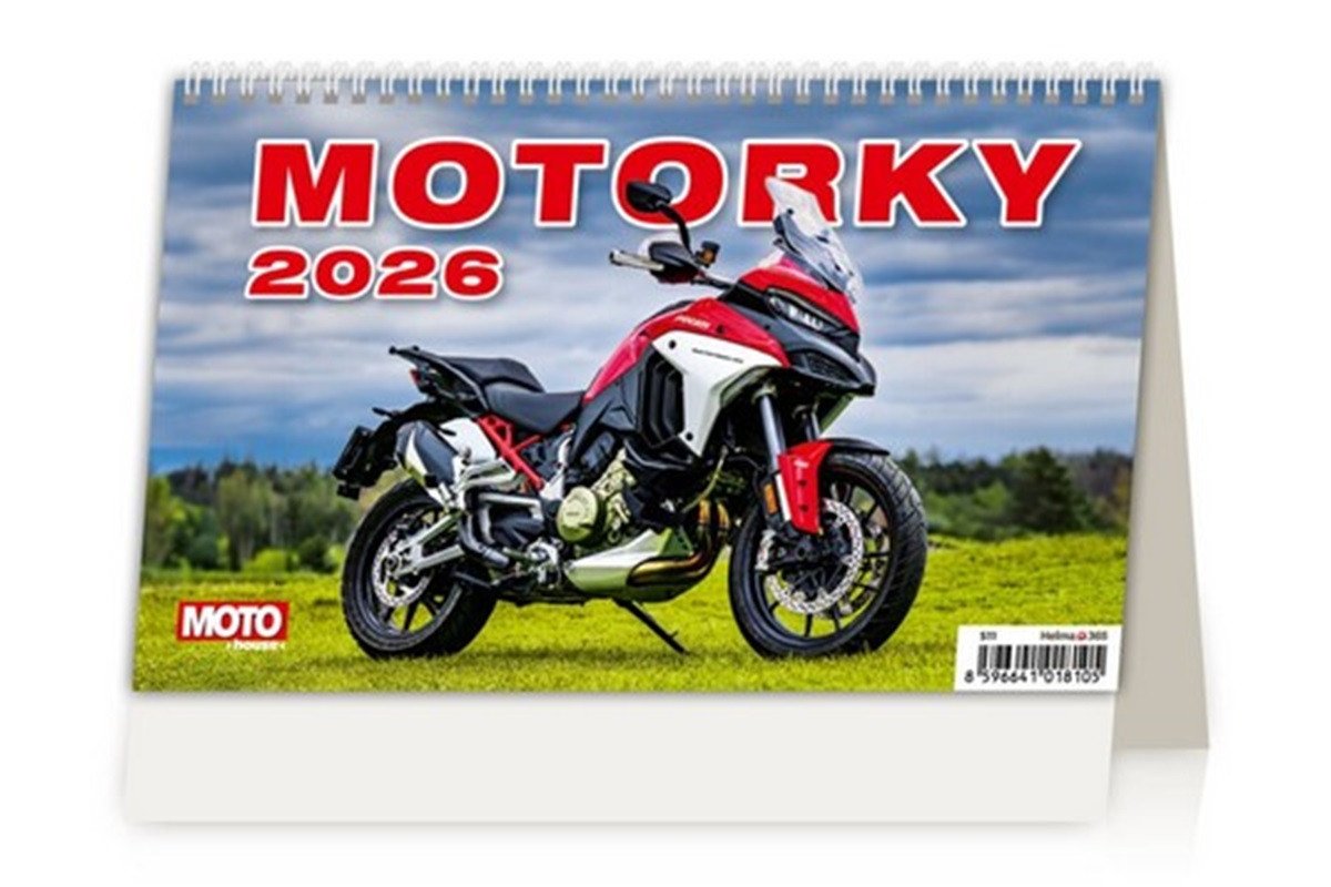 Kalendář stolní 2026 - Motorky ČRSR
