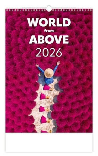 Kalendář nástěnný 2026 - World from Above