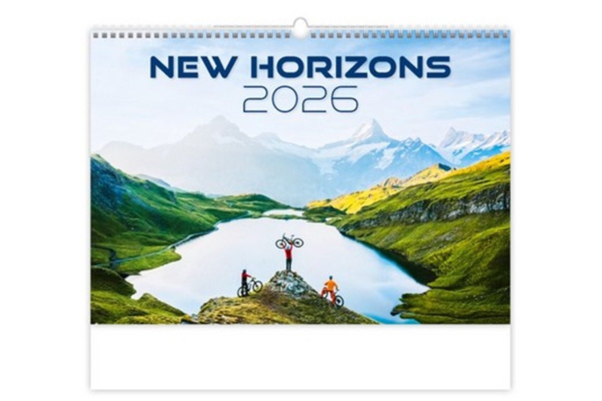 Kalendář nástěnný 2026 - Horizons