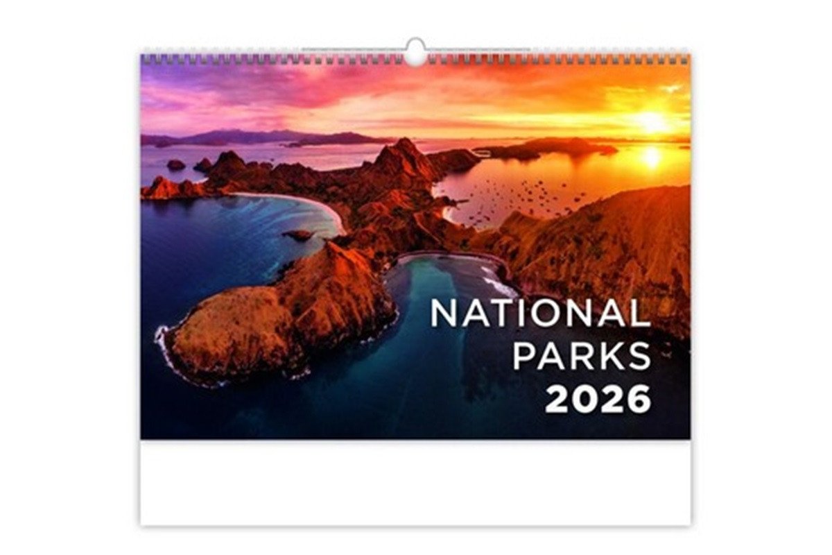 Kalendář nástěnný 2026 - National Parks