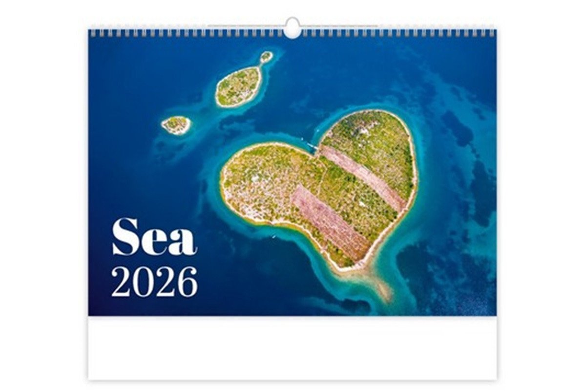 Kalendář nástěnný 2026 - Sea