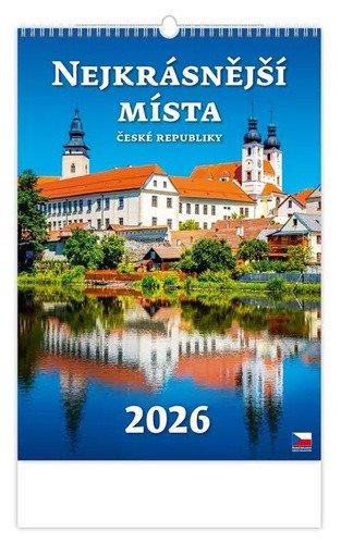 Kalendář nástěnný 2026 - Nejkrásnější místa České republiky