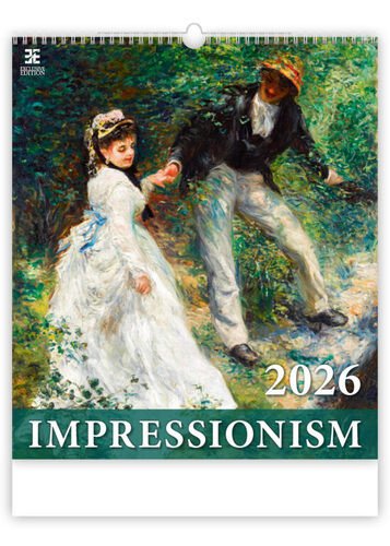 Kalendář nástěnný 2026 - Impressionism