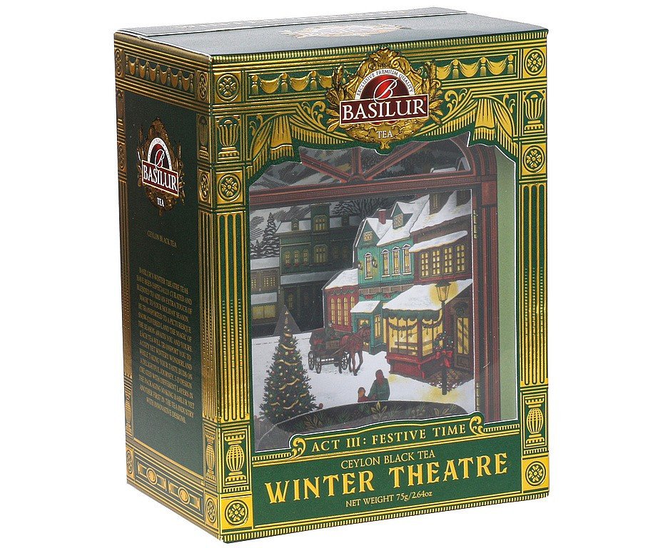 BASILUR Winter Theatre Act III Festive Time papír 75g
