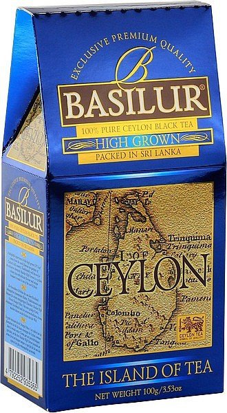 BASILUR Island of Tea High Grown papír 100g