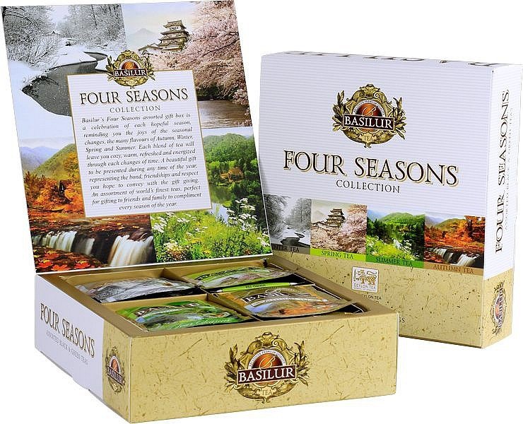 BASILUR Four Seasons Assorted přebal 40 gastro sáčků