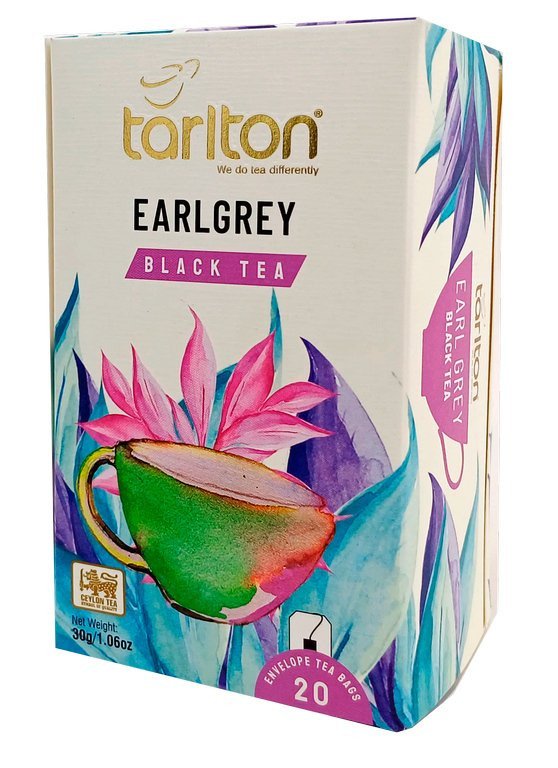 TARLTON Black Earl Grey přebal 20x15g