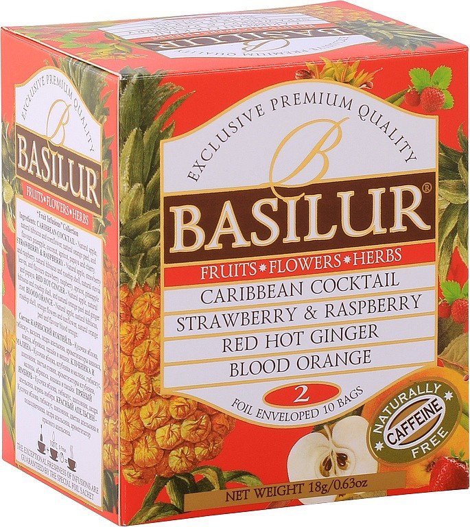 BASILUR Fruit Infusions Assorted Volume II přebal 10x18g