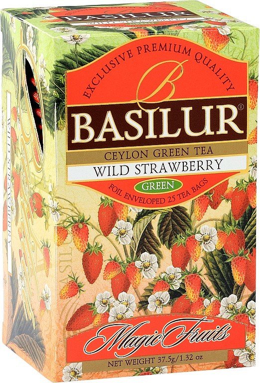 BASILUR Magic Wild Strawberry přebal 25x15g