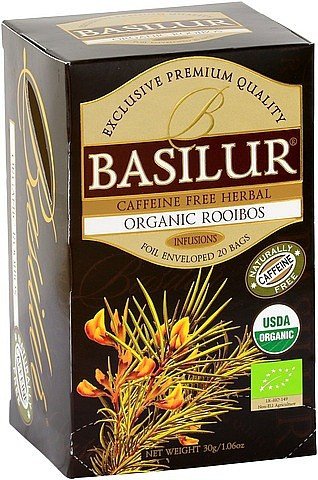 BASILUR BIO Organic Rooibos přebal 25x15g