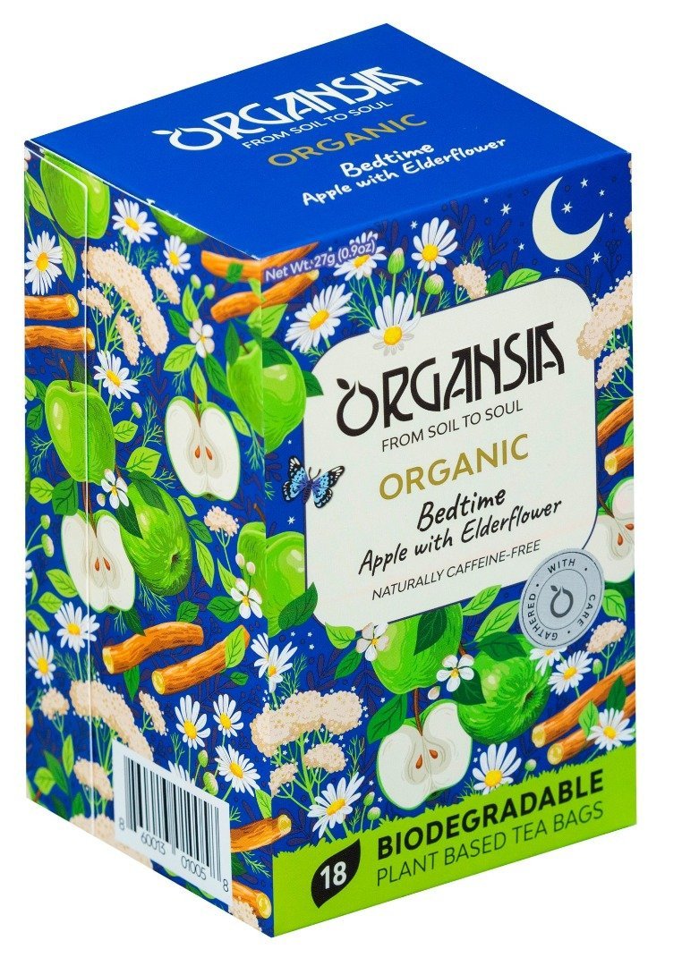 ORGANSIA BIO Bed Time Apple with Elderflower přebal 18x15g
