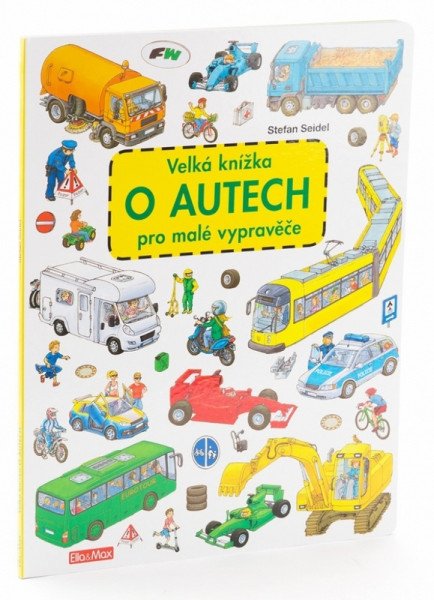 Velká knížka o autech pro malé vypravěče (2025)