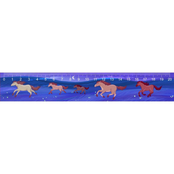 Pravítko 3D Horses of Iceland