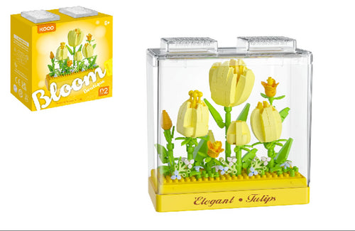 Stavebnice mini Tulipány 295 ks