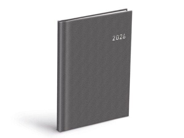 Diář 2026 T805 PVC dark gray