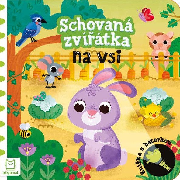 Schovaná zvířátka na vsi - Knížka s baterkou – Wasilewicz Gražyna