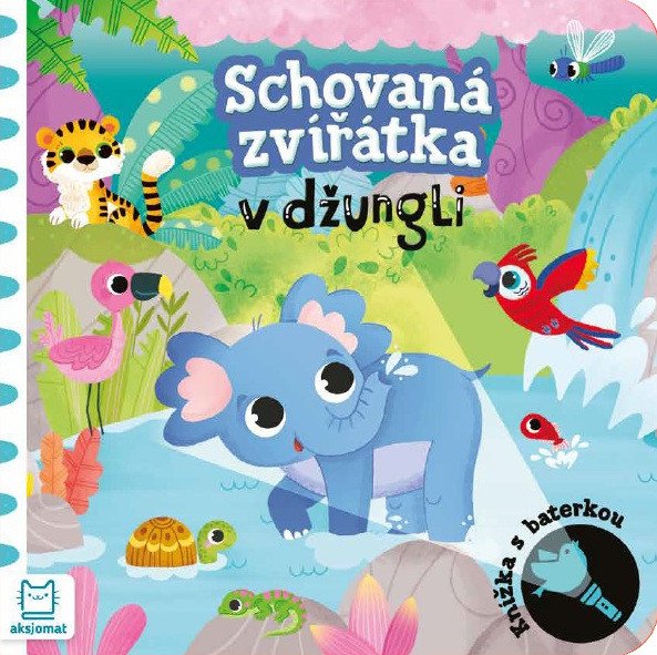 Schovaná zvířátka v džungli - Knížka s baterkou – Wasilewicz Gražyna