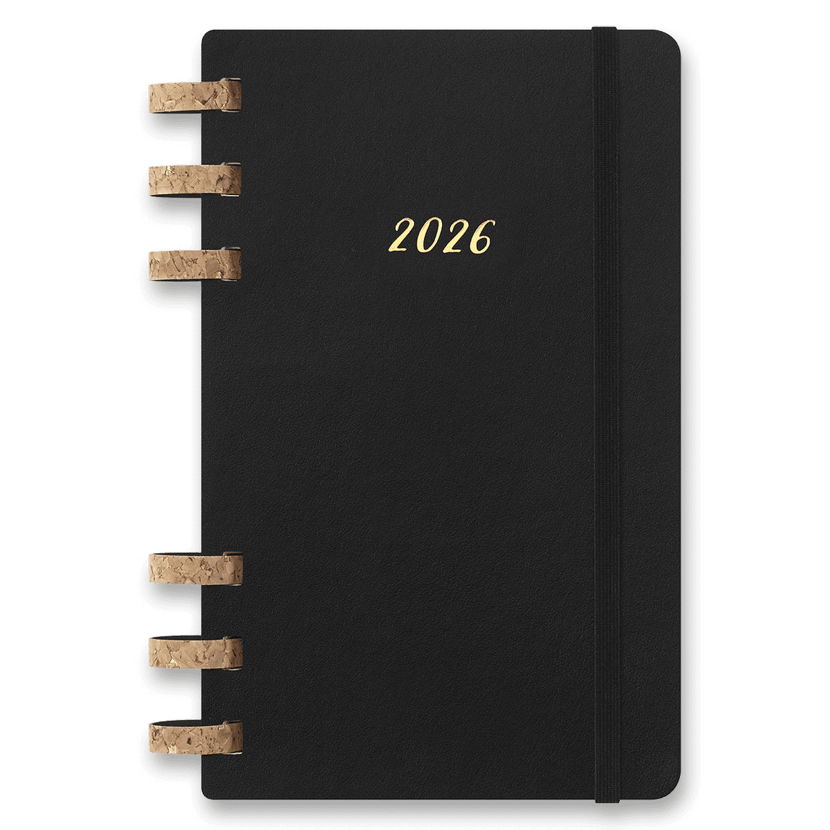 Diář Moleskine Spiral 2026 - tvrdé desky L měsíčnítýdenní černý