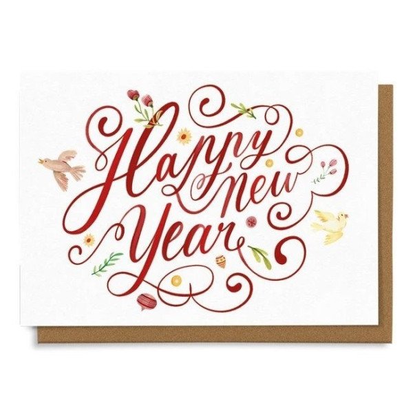 Přání Happy New Year