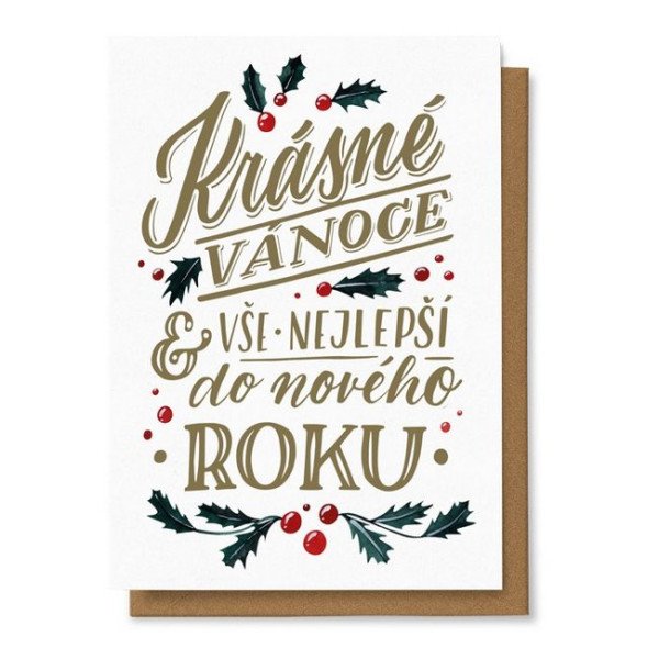 Krásné vánoce a vše nejlepší do nového roku
