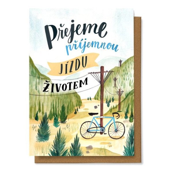 Přání Přejeme příjemnou cestu životem