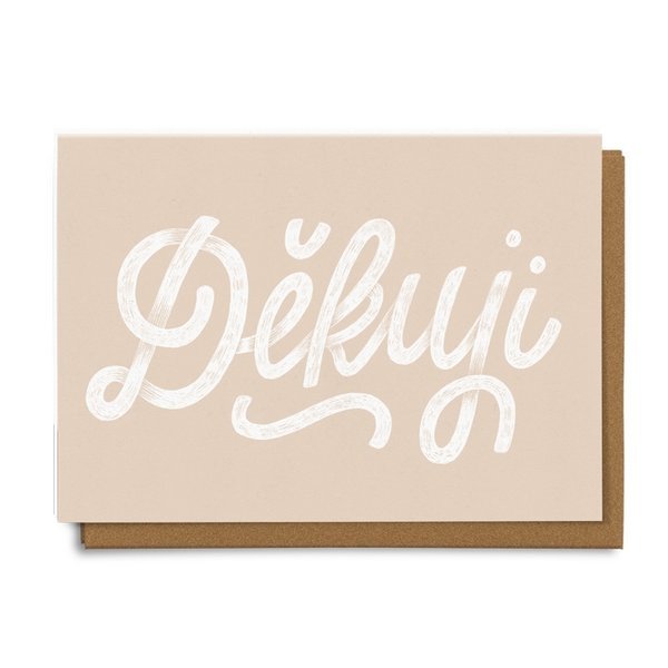 Přání Děkuji